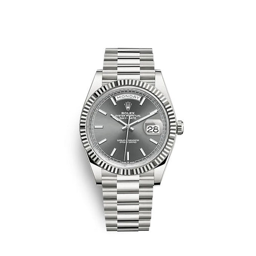 Day-Date 40 White gold Ref# 228239-0060