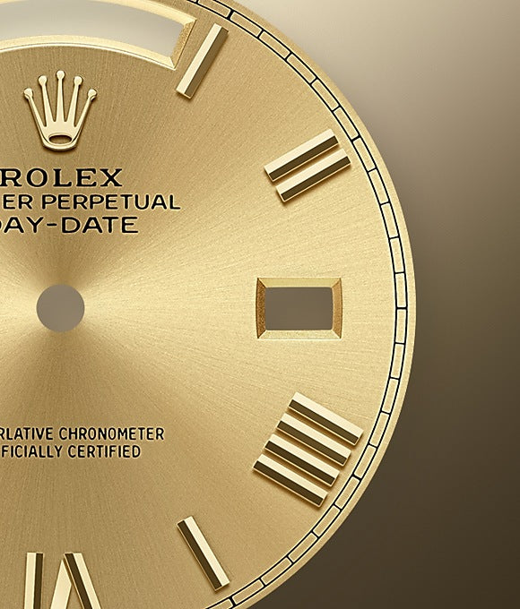 Day-Date 40 Yellow gold Ref# 228348RBR-0003