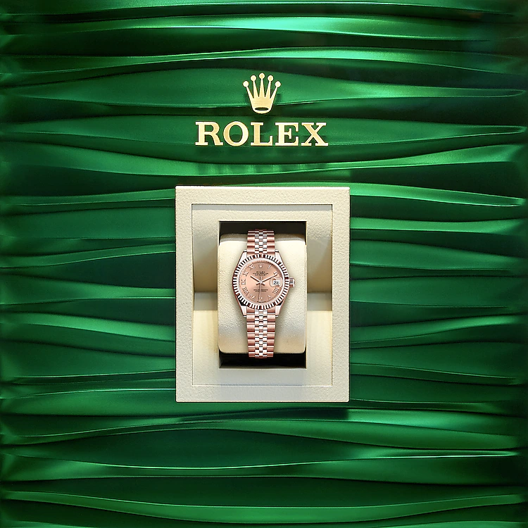Lady-Datejust 28, 18k Everose Gold, Ref# 279175-0028