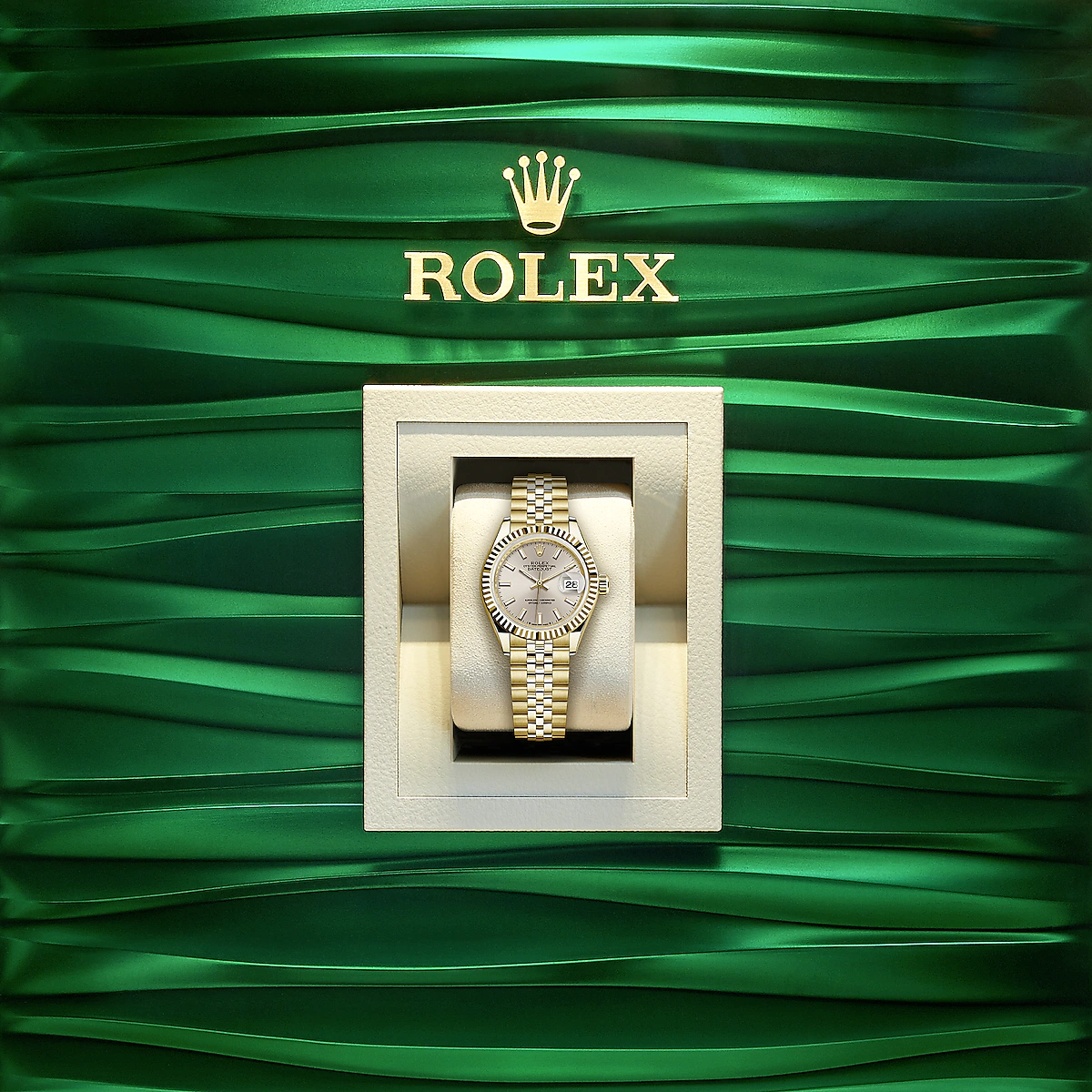 Lady-Datejust 28, 18k Yellow Gold, Ref# 279178-0006