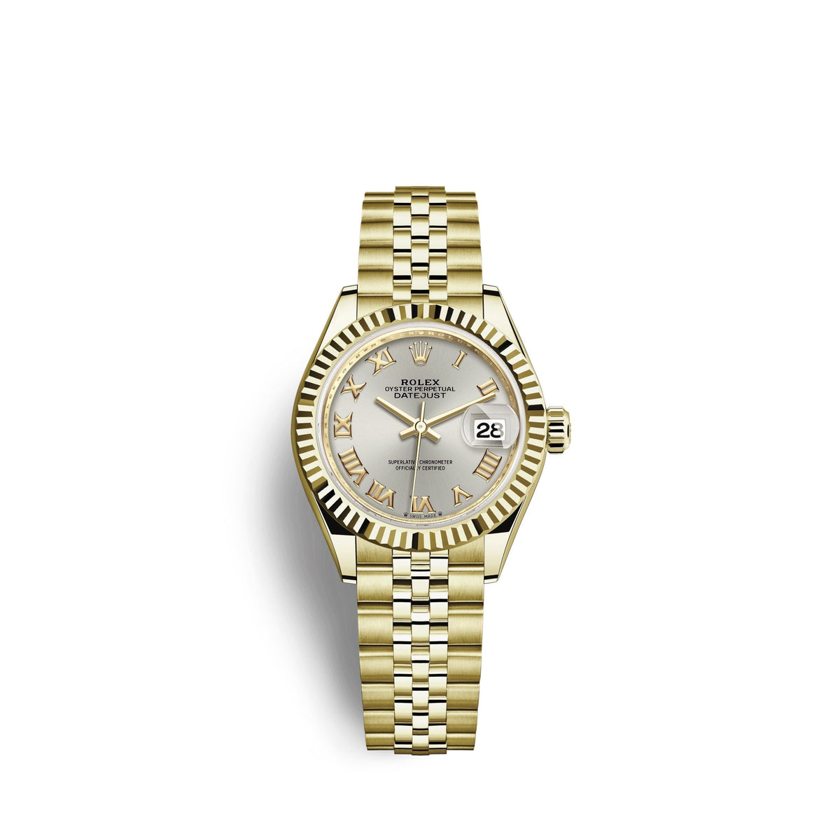 Lady-Datejust 28, 18k Yellow Gold, Ref# 279178-0021