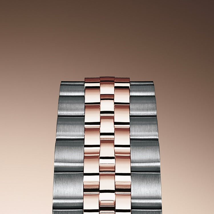 Lady-Datejust 28, Oystersteel and 18k Everose Gold, Ref# 279381RBR-0007