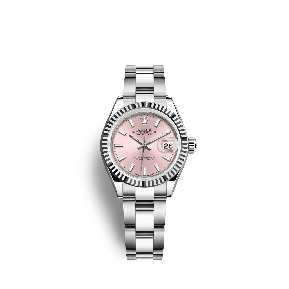 Lady-Datejust 28, Oystersteel and 18k White Gold, Ref# 279174-0002